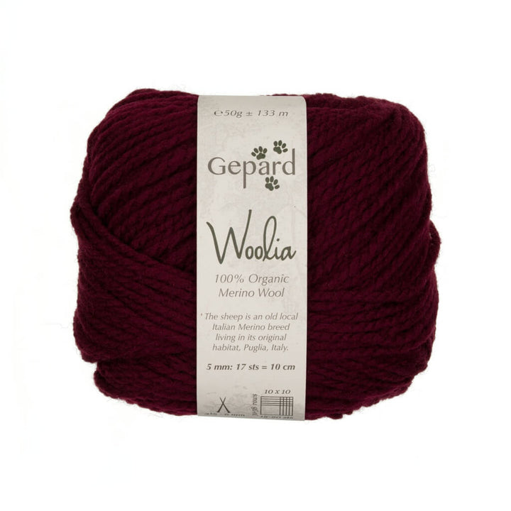 Gepard 472 – Bordeaux Gepard Woolia Lieblingsgarn