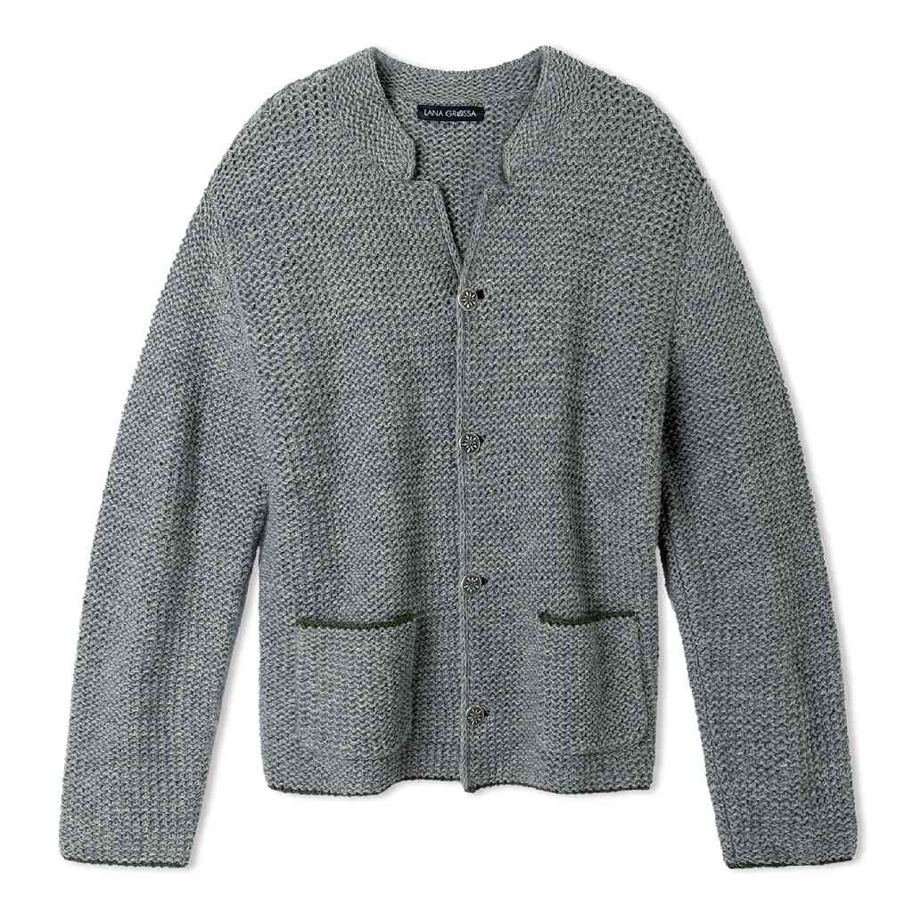 Lana Grossa Pattern Jacke Modell 6 Herrenjacke Strickanleitung - Lana Grossa (Heft) Lieblingsgarn