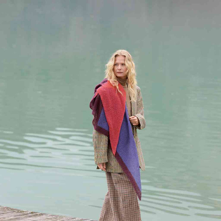 Lana Grossa Pattern Tuch Modell 9 Strickanleitung - Lana Grossa (Heft) Lieblingsgarn