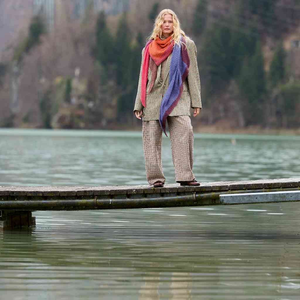 Lana Grossa Pattern Tuch Modell 9 Strickanleitung - Lana Grossa (Heft) Lieblingsgarn