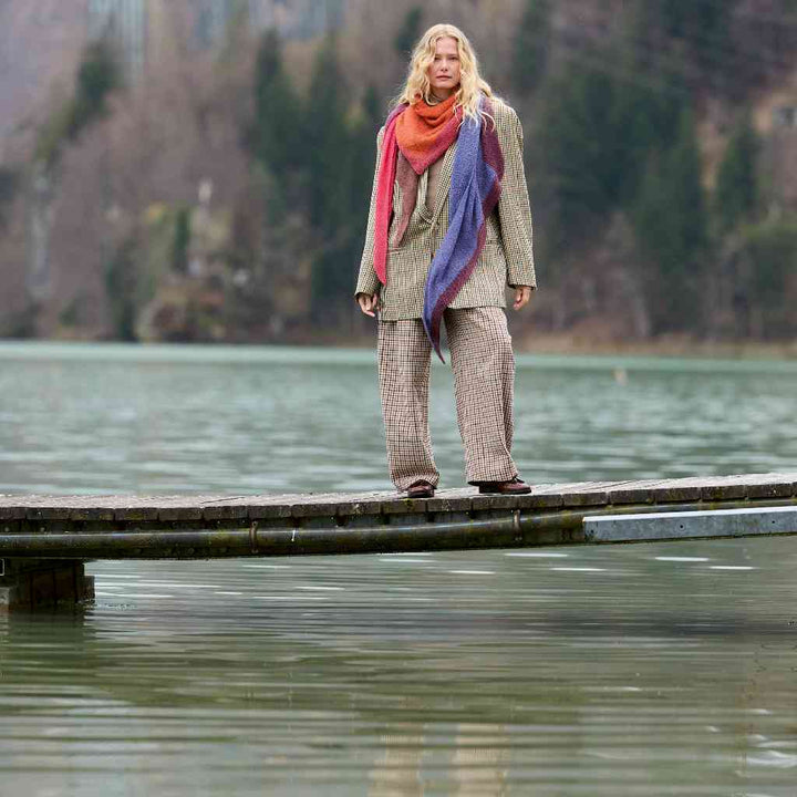 Lana Grossa Pattern Tuch Modell 9 Strickanleitung - Lana Grossa (Heft) Lieblingsgarn
