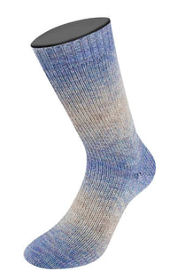 7233 - Hellgrau/Beige/Marine/Blau/Rotviolett