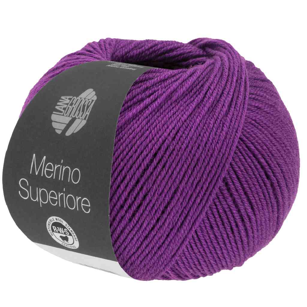 Lana Grossa 52 - Rotviolett Lana Grossa Merino Superiore Lieblingsgarn