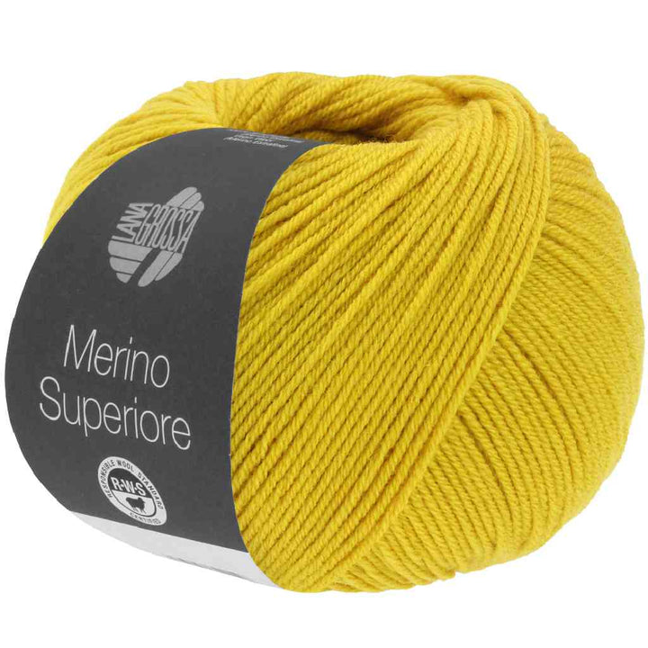 Lana Grossa 54 - Senfgelb Lana Grossa Merino Superiore Lieblingsgarn