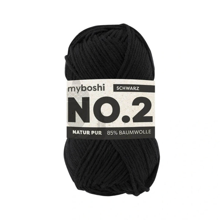 myBoshi Schwarz myboshi No.2 Lieblingsgarn