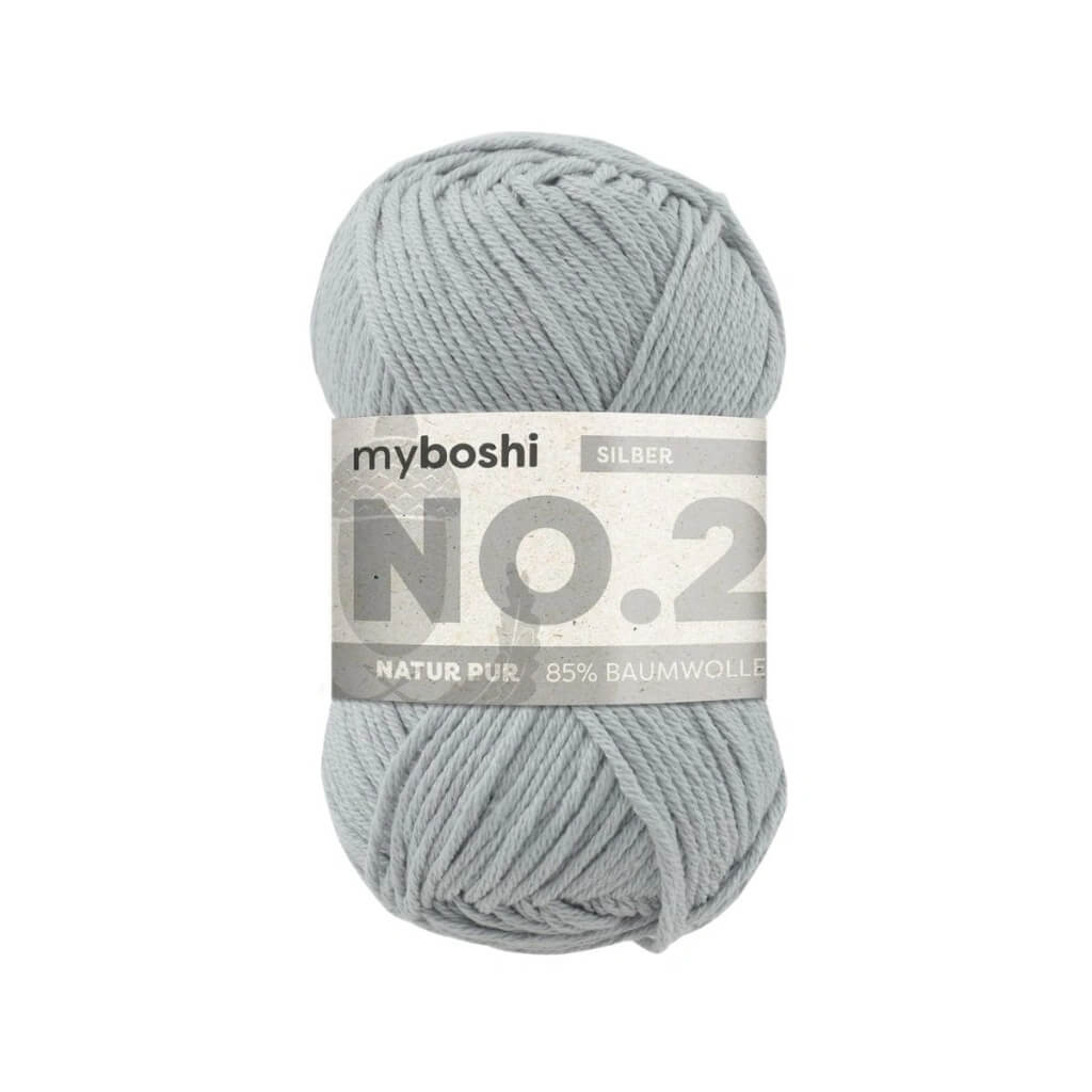 myBoshi Silber myboshi No.2 Lieblingsgarn