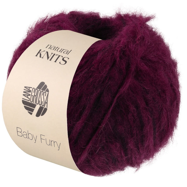 Lana Grossa 2 - Dunkelrot Lana Grossa Baby Furry Lieblingsgarn