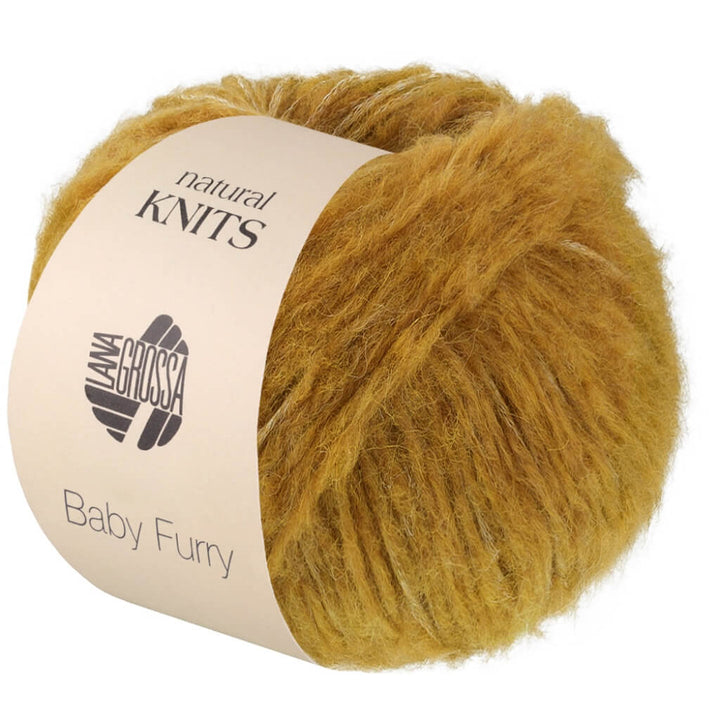 Lana Grossa 15 - Ockergelb Lana Grossa Baby Furry Lieblingsgarn