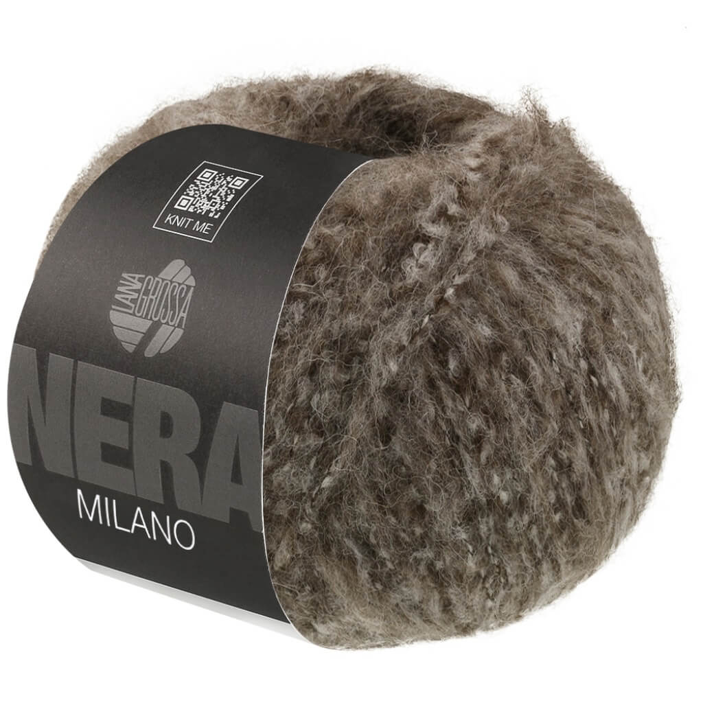 Lana Grossa 5 - Braun meliert Lana Grossa Milano Lieblingsgarn