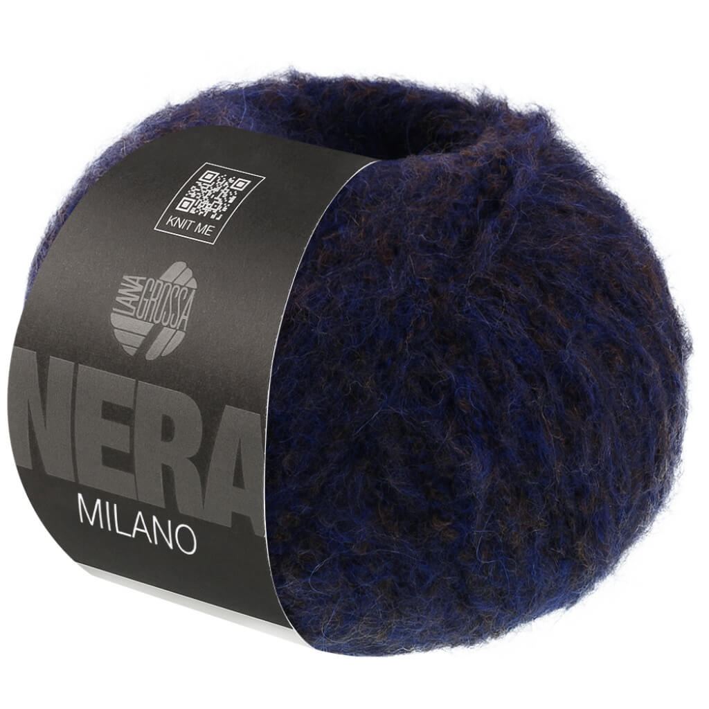 Lana Grossa 11 - Blau/Braun meliert Lana Grossa Milano Lieblingsgarn
