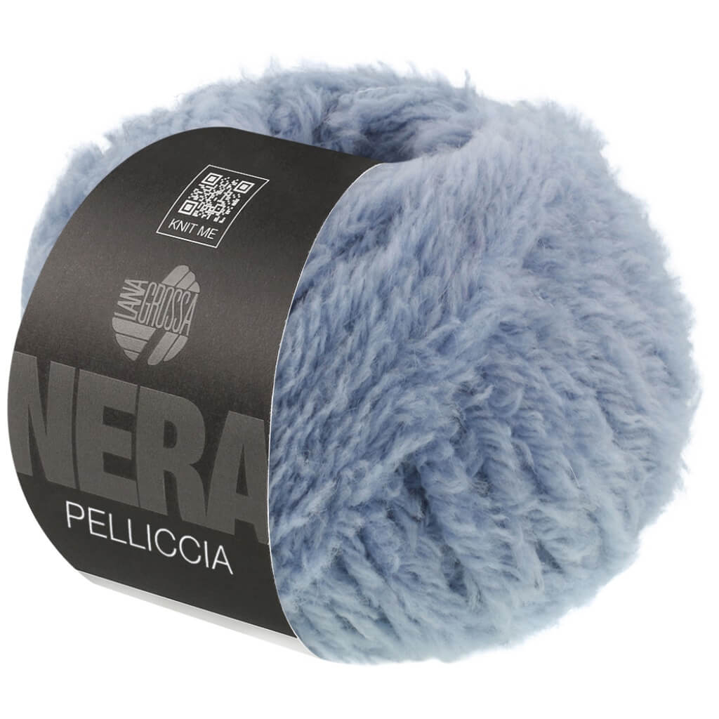 Lana Grossa 9 - Graublau Lana Grossa Pelliccia Lieblingsgarn