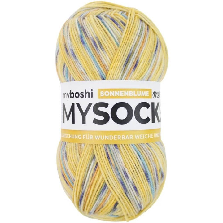 myBoshi Sonnenblume myboshi mysocks Merino Lieblingsgarn