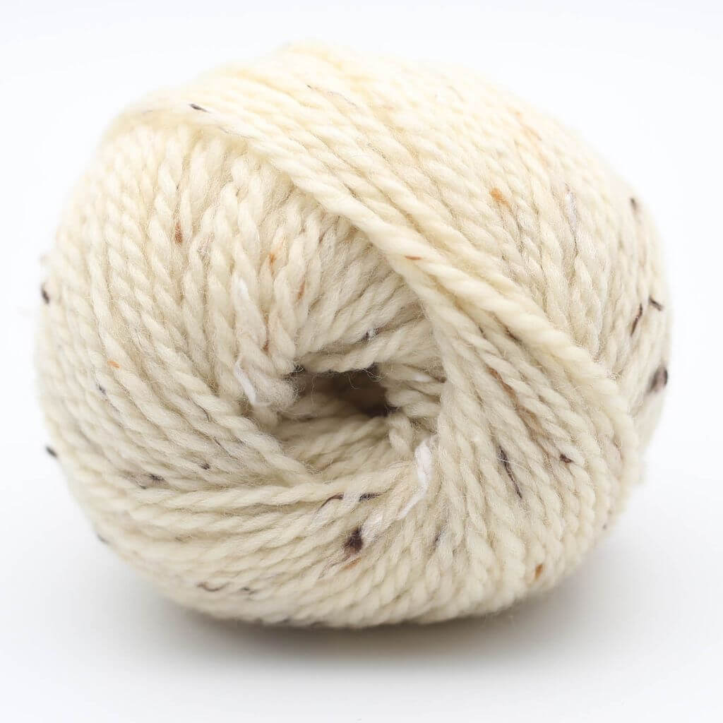 BC Garn 2 - Naturweiß BC Garn Hamelton Tweed 1 GOTS Lieblingsgarn
