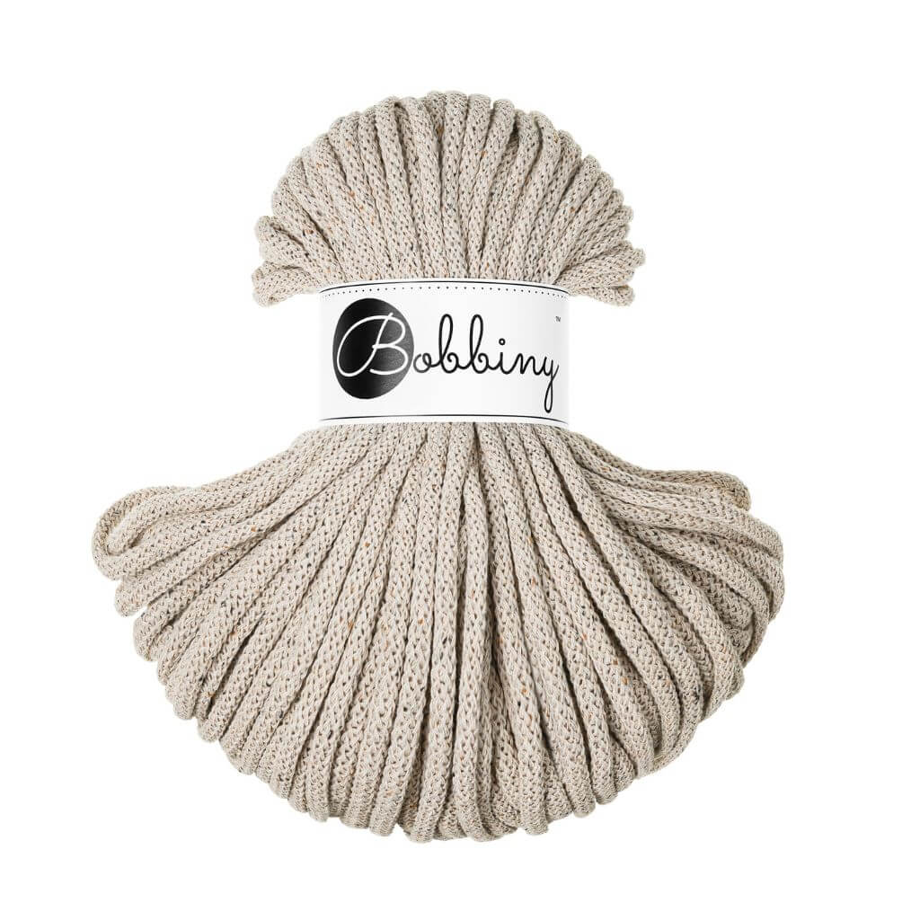 Bobbiny Makrameegarn Leopard Bobbiny Premium Kordel 5mm x 100 Meter Lieblingsgarn