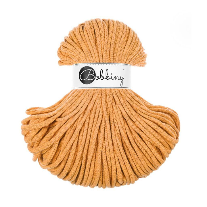 Bobbiny Makrameegarn Orange Bobbiny Premium Kordel 5mm x 100 Meter Lieblingsgarn