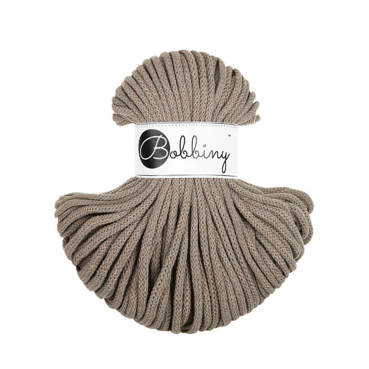 Bobbiny Makrameegarn Coffee Bobbiny Premium Kordel 5 mm x 50 m Lieblingsgarn