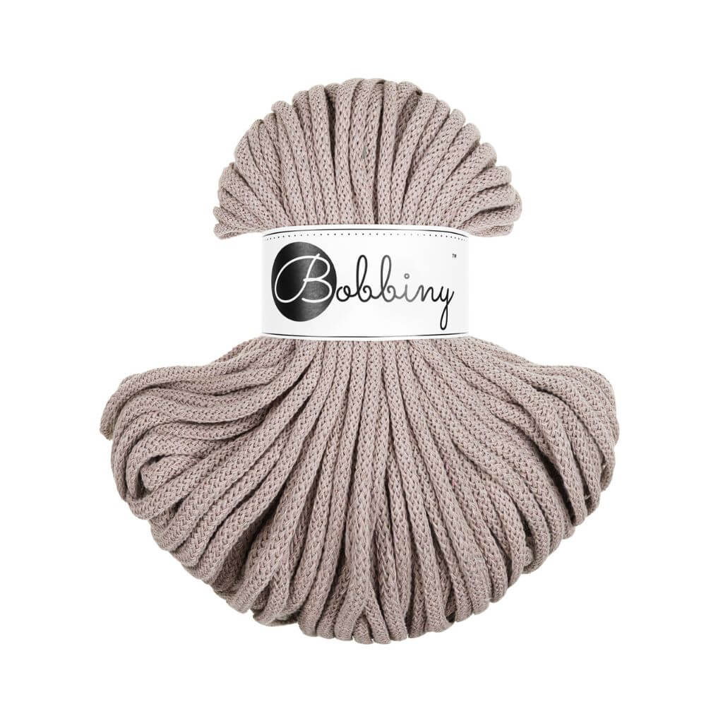 Bobbiny Makrameegarn Pearl Bobbiny Premium Kordel 5 mm x 50 m Lieblingsgarn
