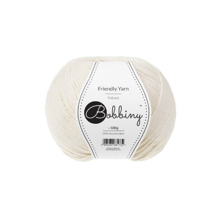 Bobbiny natural Bobbiny Friendly Yarn Lieblingsgarn