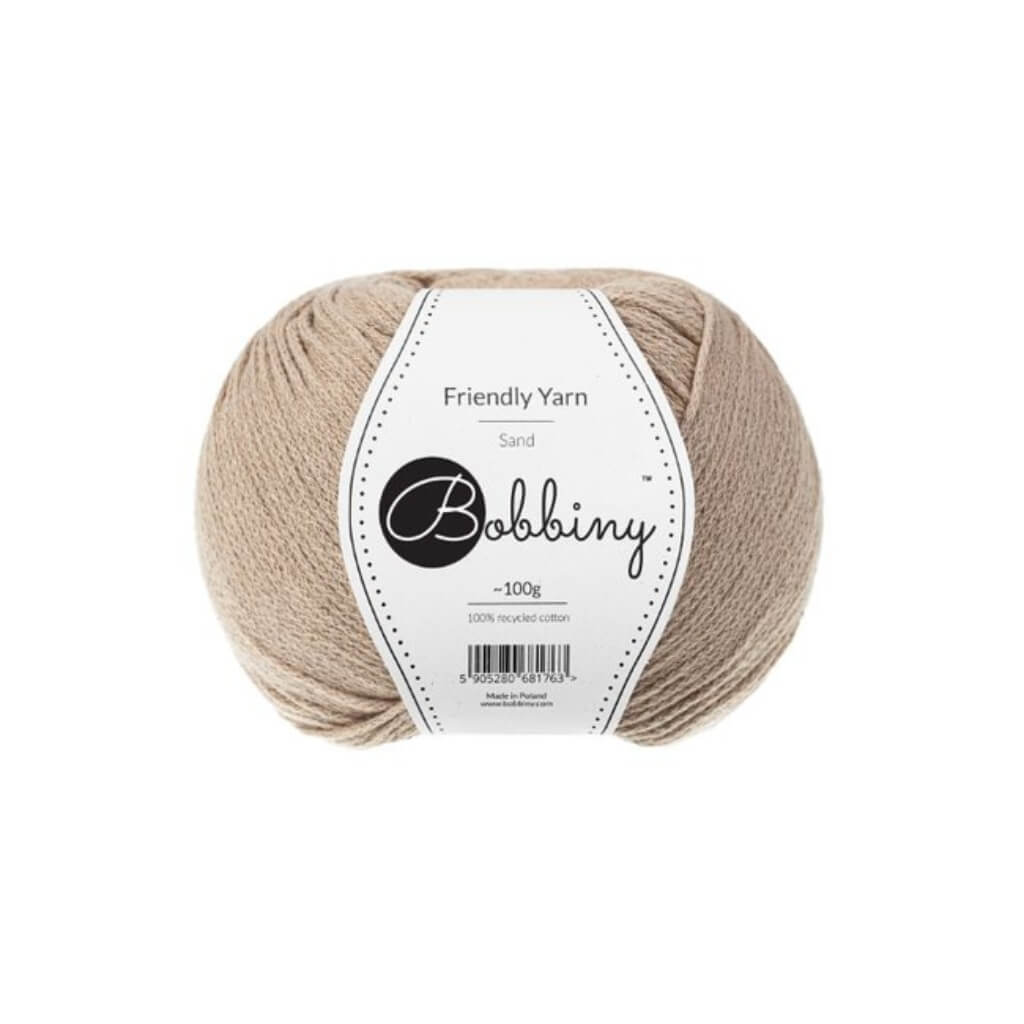 Bobbiny sand Bobbiny Friendly Yarn Lieblingsgarn