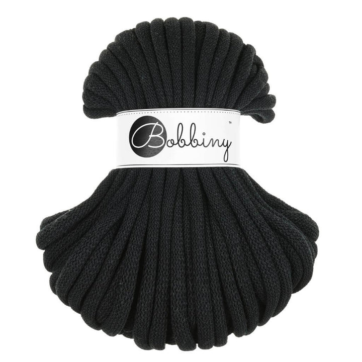 Bobbiny Black Bobbiny Jumbo Kordel 9 mm x 30 m Lieblingsgarn