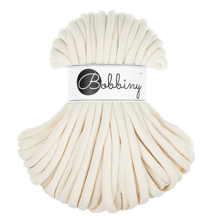 Bobbiny Natural Bobbiny Jumbo Kordel 9 mm x 30 m Lieblingsgarn