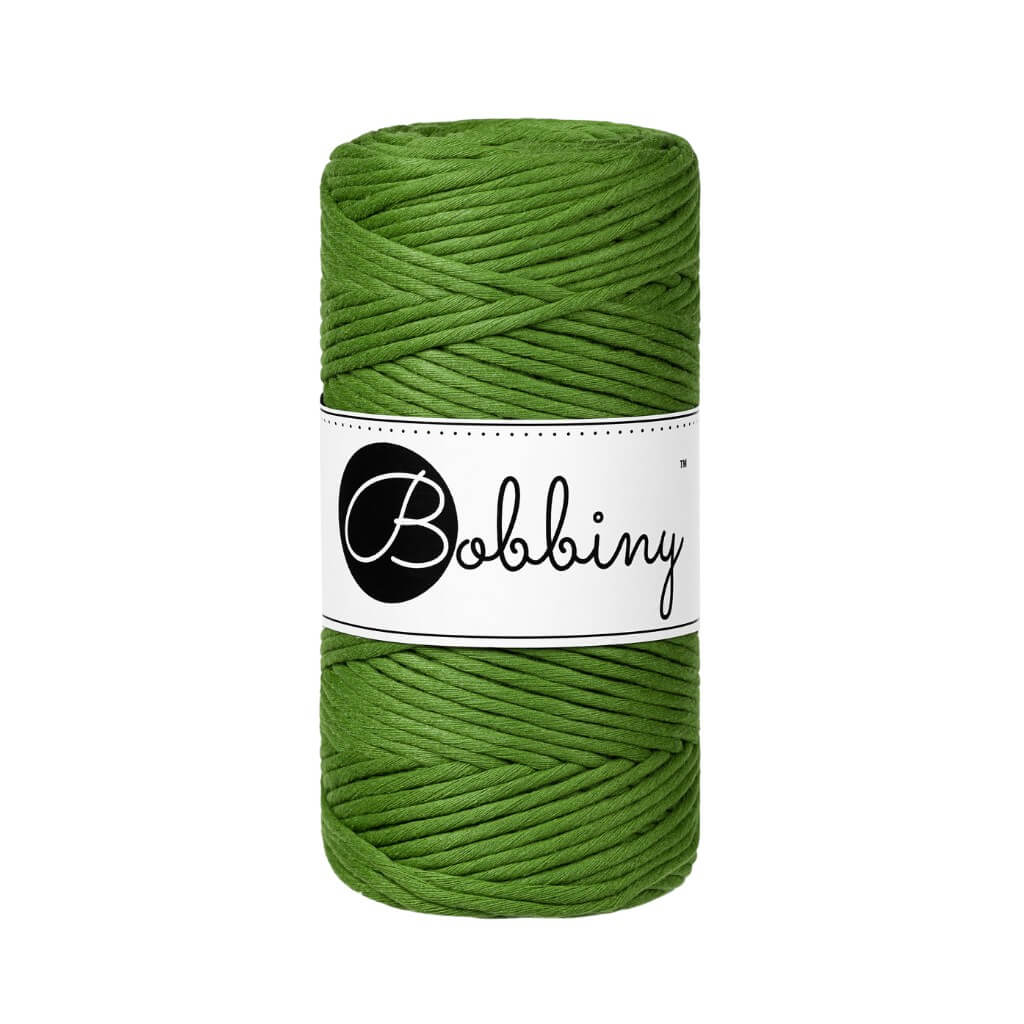 Bobbiny Makramee Moss Green Bobbiny Makramee Garn 3mm Lieblingsgarn