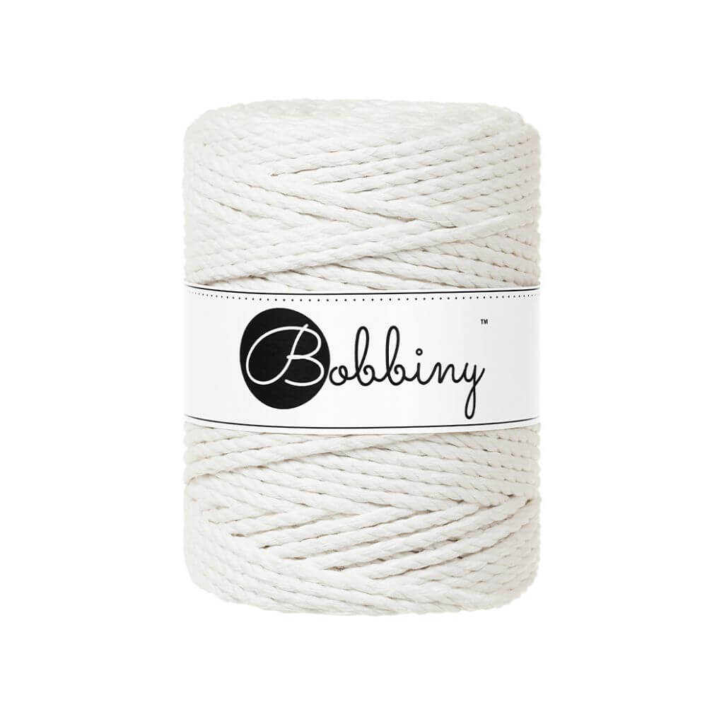Bobbiny Makramee Garn 5 mm x 100 m gedreht