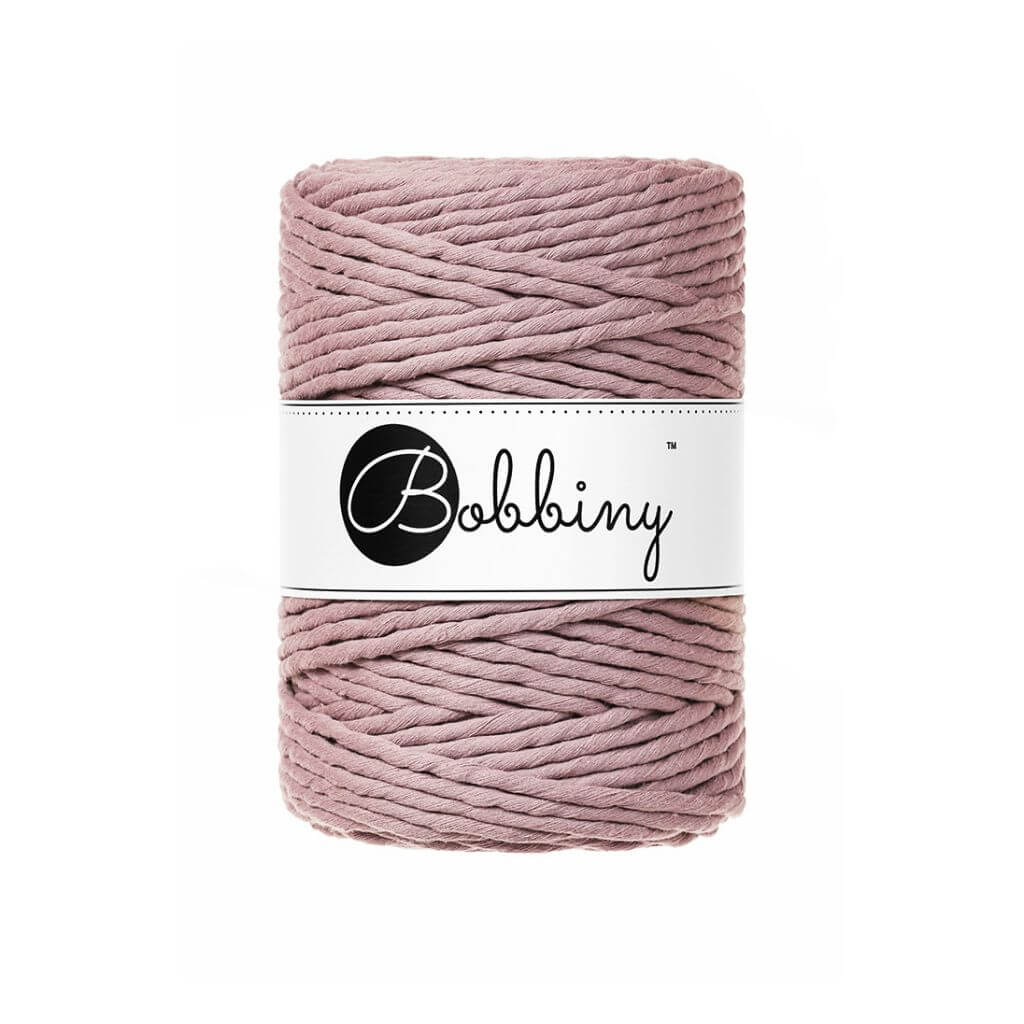 Bobbiny Mauve Bobbiny Makramee Garn 5 mm x 100 m Lieblingsgarn