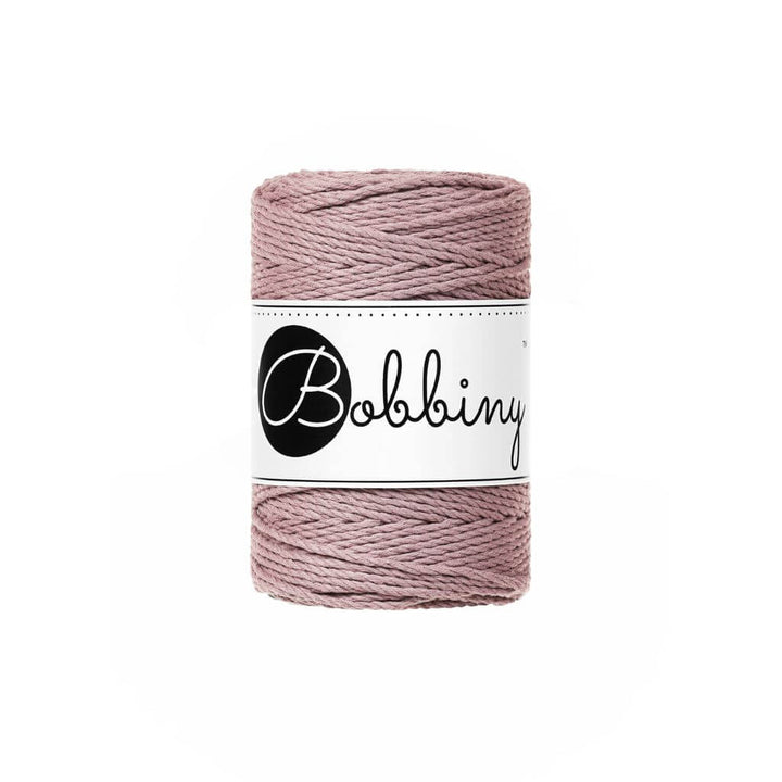 Bobbiny Mauve Bobbiny Makramee Garn 1,5 mm x 100 m gedreht Lieblingsgarn