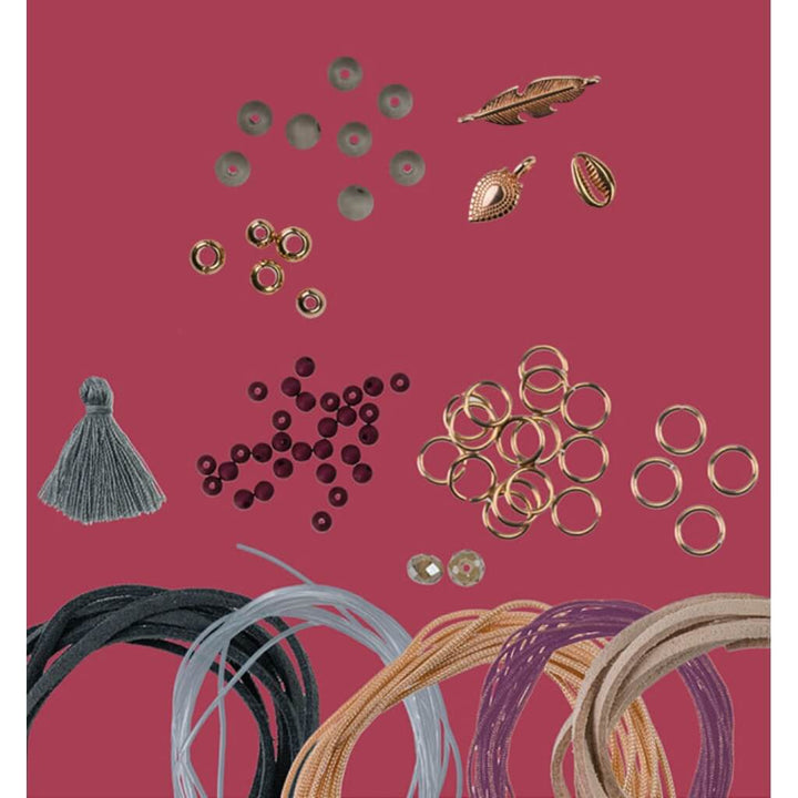 Topp TOPP Boho-Schmuck Love &amp; Peace - Schmuckset Lieblingsgarn