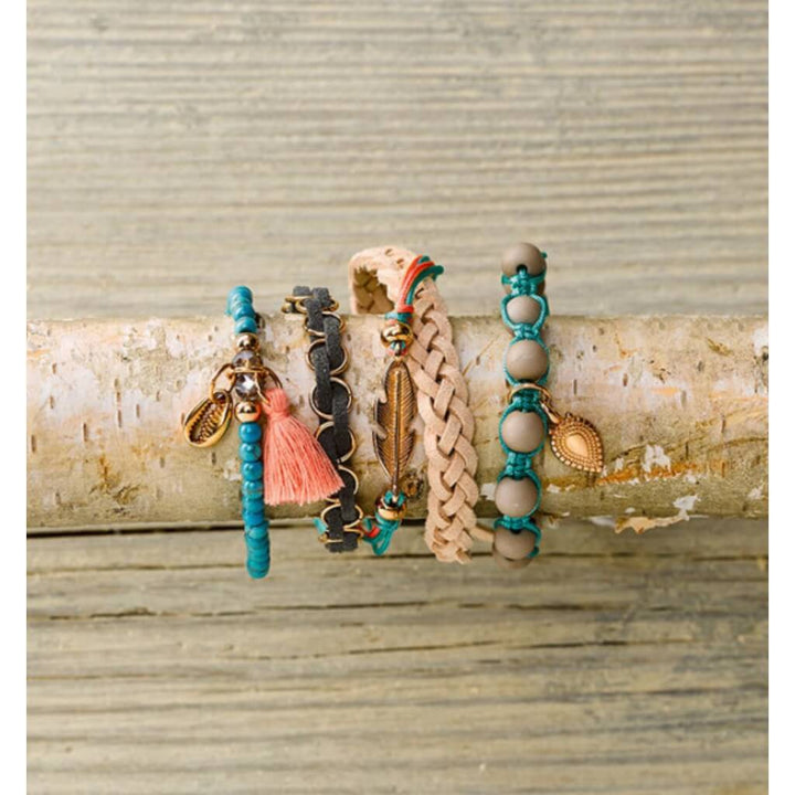Topp TOPP Boho-Schmuckset Wild &amp; Free bei bei bei bei bei bei bei bei bei bei Lieblingsgarn