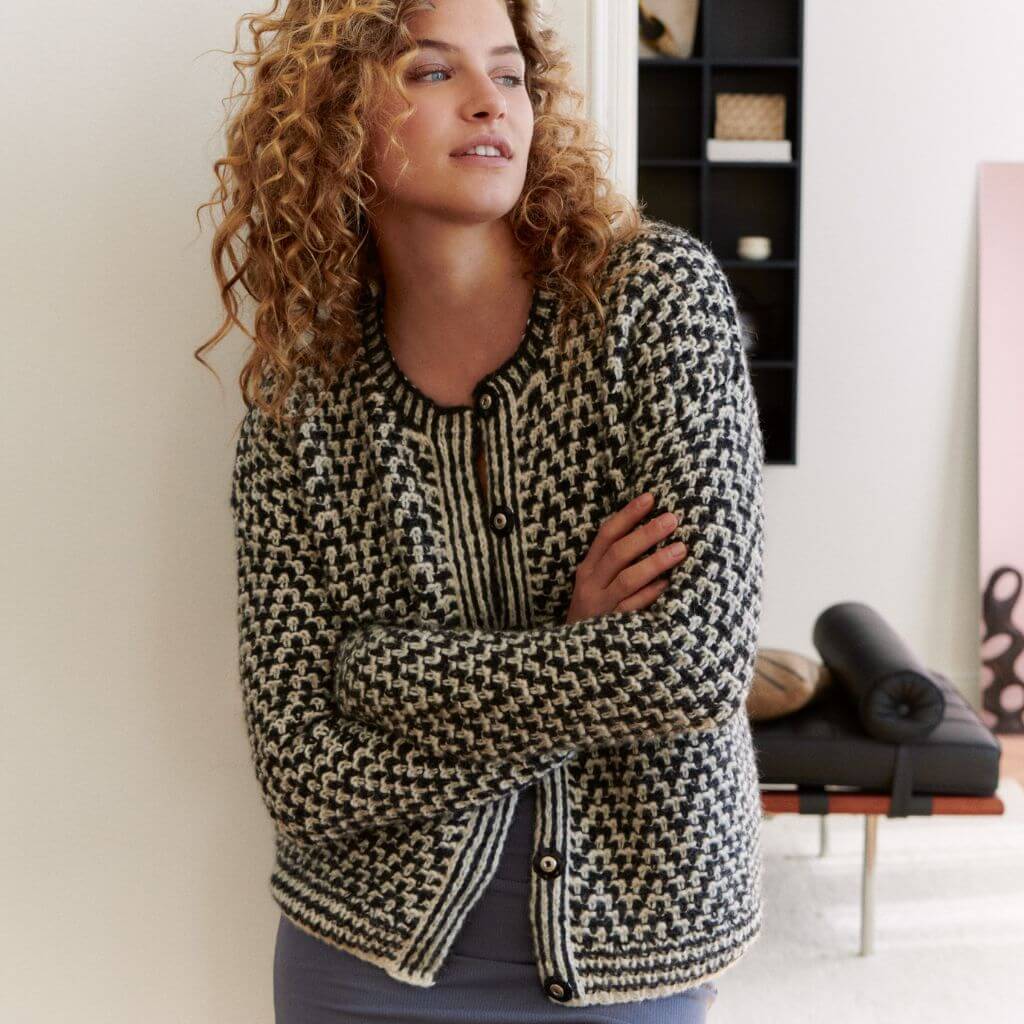 Lana Grossa Pattern Zeitlose Jacke Strickanleitung - Lana Grossa (Heft) bei bei bei bei bei bei bei bei bei Lieblingsgarn