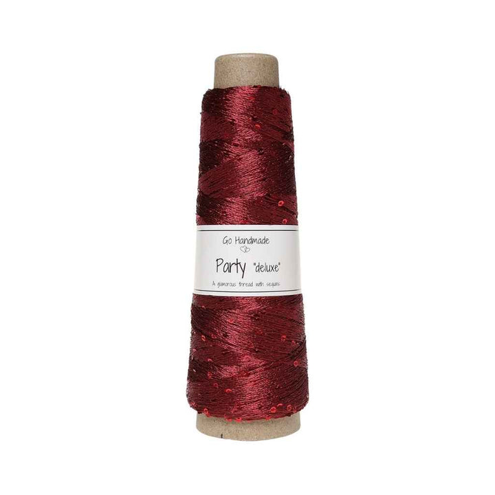 Go Handmade Burgundy Go handmade Yarn Party deluxe 50g Lieblingsgarn