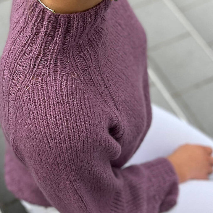 Raglanpullover Latifa Strickanleitung - Austermann (PDF)
