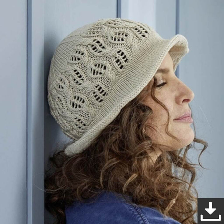 Schachenmayr Pattern Bucket Hat Strickset - Schachenmayr (PDF) Lieblingsgarn