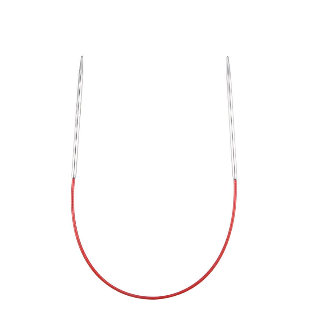 ChiaoGoo 23 cm / 3,00 mm ChiaoGoo KNIT RED Rundstricknadeln Lieblingsgarn