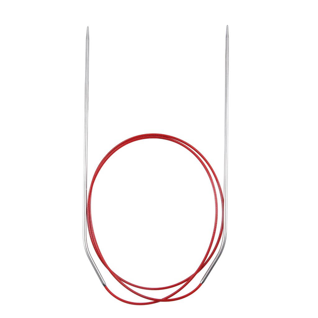 ChiaoGoo 80 cm / 2,75 mm ChiaoGoo KNIT RED Rundstricknadeln Lieblingsgarn