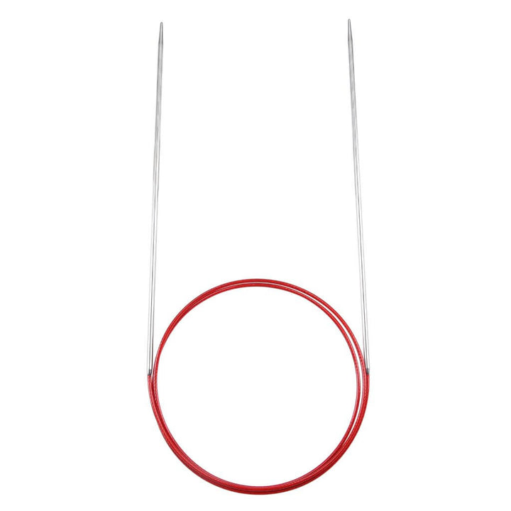ChiaoGoo 80 cm / 3,50 mm ChiaoGoo Rundstricknadel RED LACE Edelstahl Lieblingsgarn