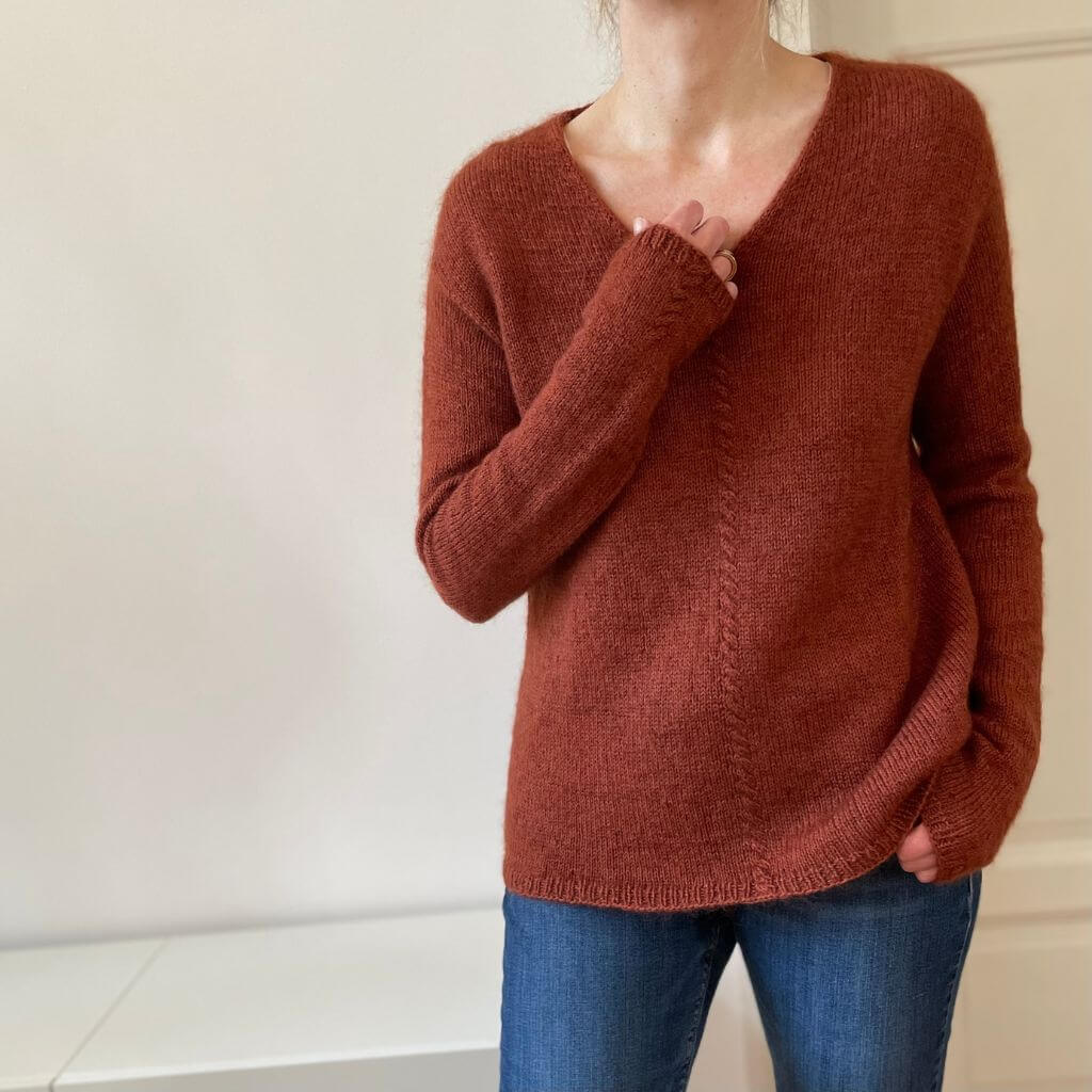Christina Körber-Reith Rust Pullover Strickanleitung - Christina Körber-Reith (PDF) bei bei bei bei bei bei Lieblingsgarn