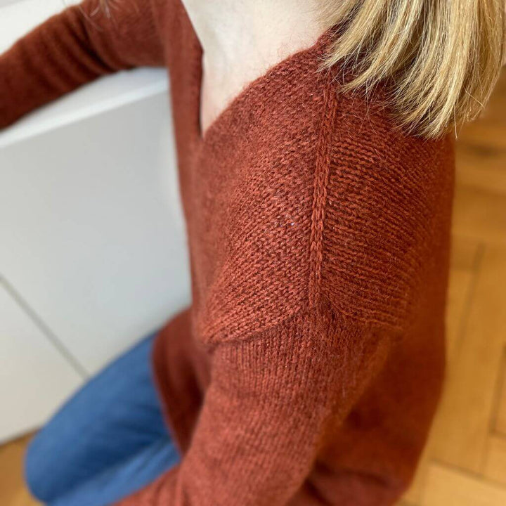Christina Körber-Reith Rust Pullover Strickanleitung - Christina Körber-Reith (PDF) bei bei bei bei bei bei Lieblingsgarn