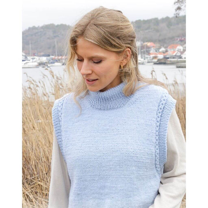 Drops Design Pattern Pullunder Clear Day Vest Strickanleitung - Drops (PDF) bei bei bei bei bei bei bei bei Lieblingsgarn
