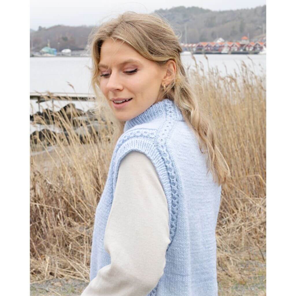 Drops Design Pattern Pullunder Clear Day Vest Strickanleitung - Drops (PDF) bei bei bei bei bei bei bei bei Lieblingsgarn