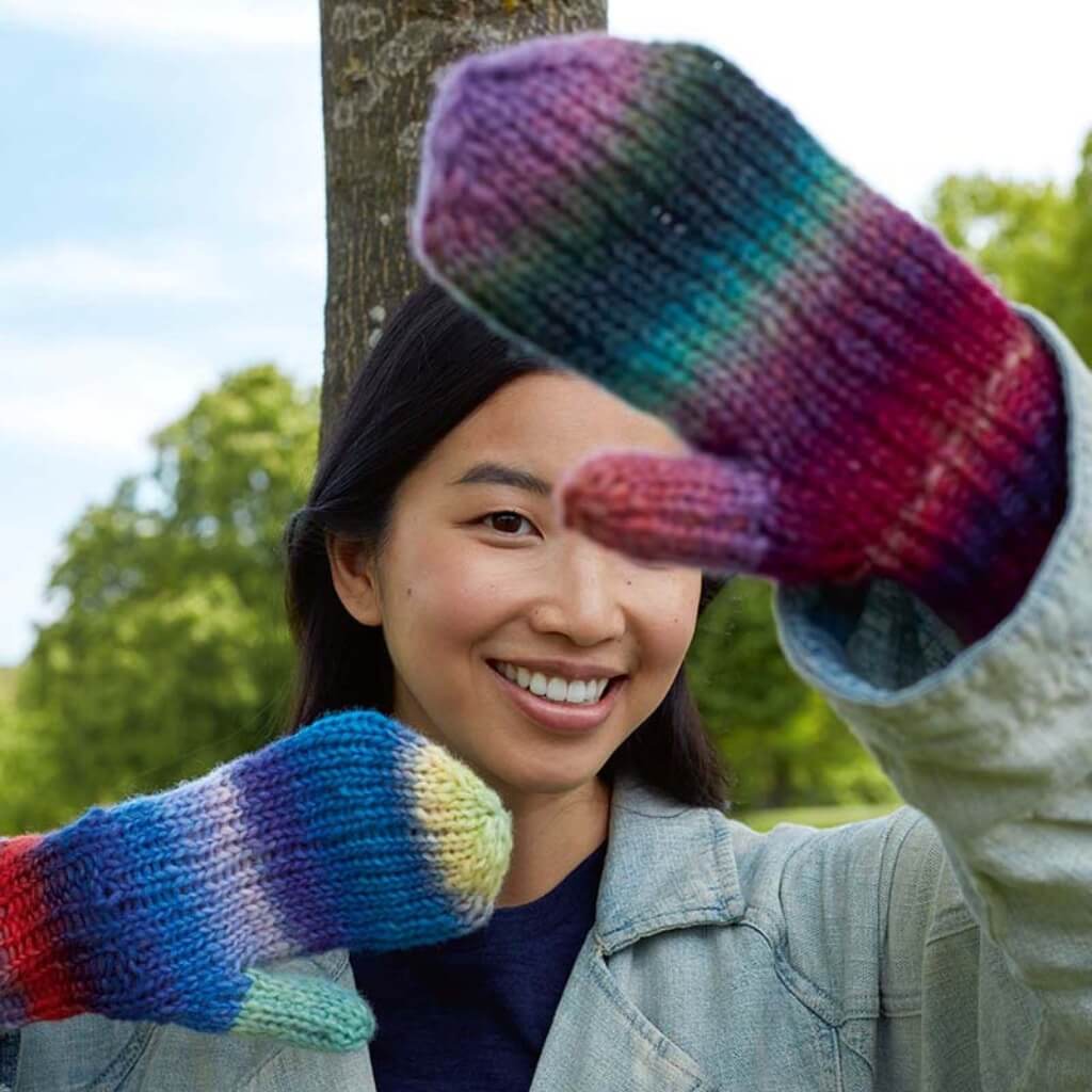Lang Yarns Pattern Fäustlinge mit Farbverlauf Strickanleitung - Lang Yarns (PDF) Lieblingsgarn