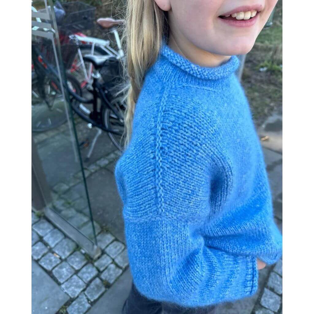Kinder Pullover Cloud Sweater Junior Strickanleitung - PetiteKnit (Heft)