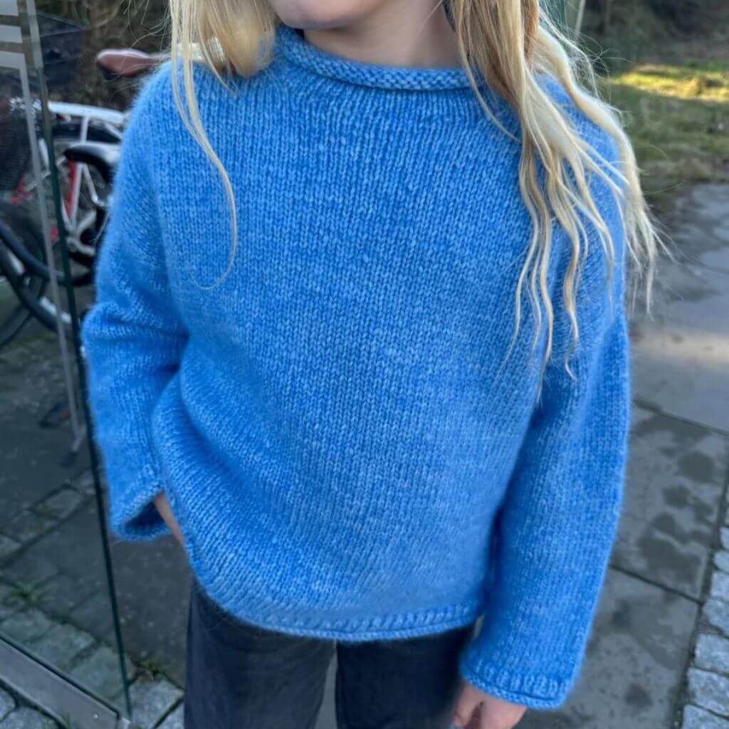 Kinder Pullover Cloud Sweater Junior Strickanleitung - PetiteKnit (Heft)