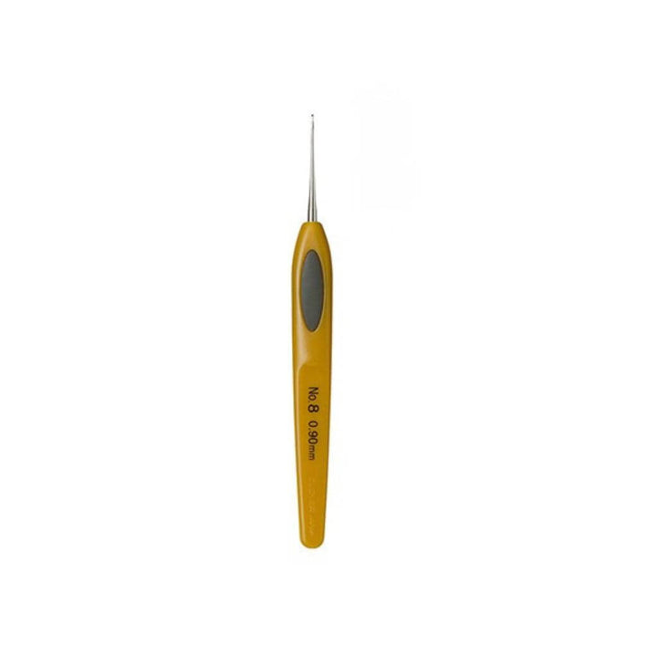 Clover Häkelnadel Soft Touch, Farbe 0,9 – Metall bei Lieblingsgarn
