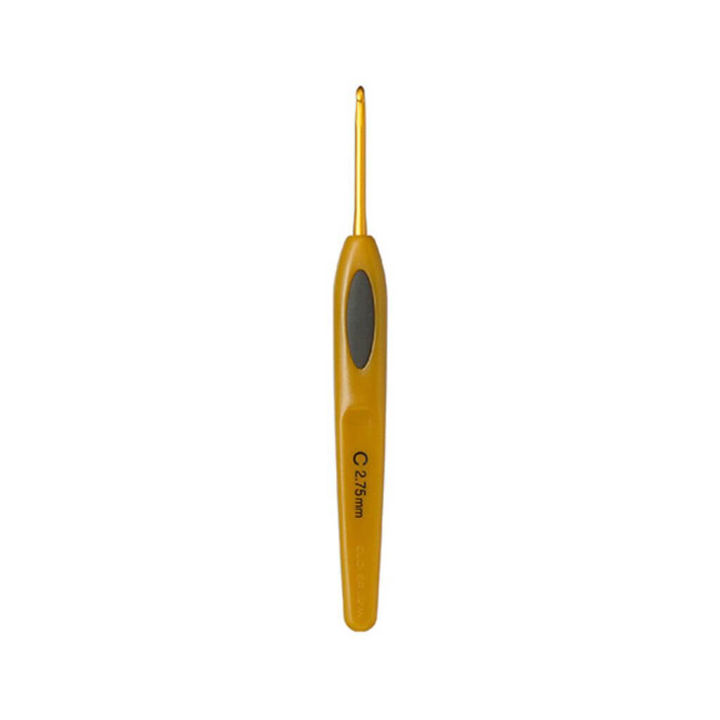 Clover Häkelnadel Soft Touch, Farbe 2,75 – Metall bei Lieblingsgarn