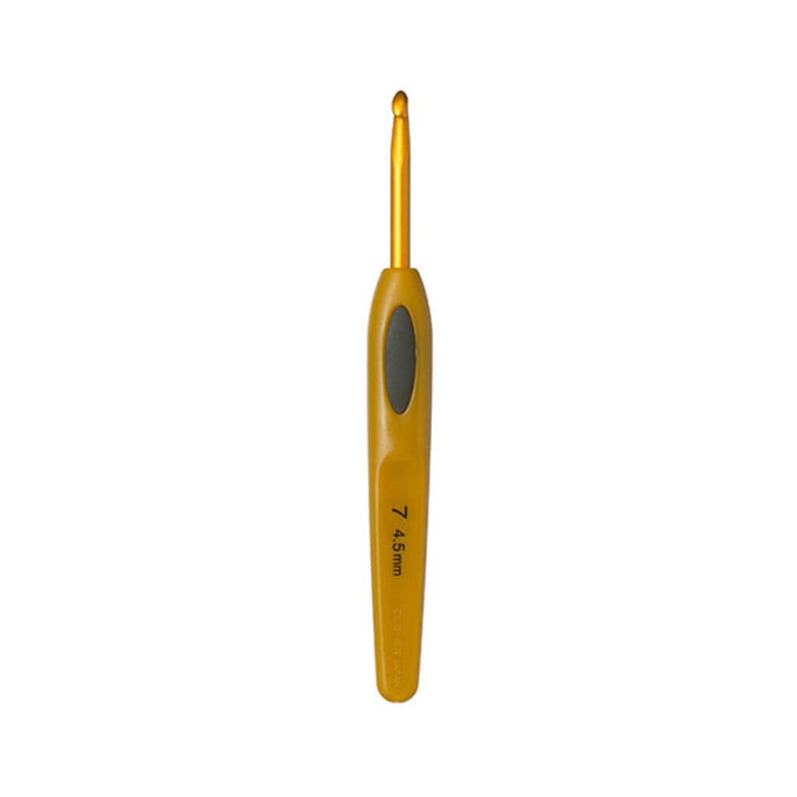 Clover Häkelnadel Soft Touch, Farbe 4,5 – Metall bei Lieblingsgarn
