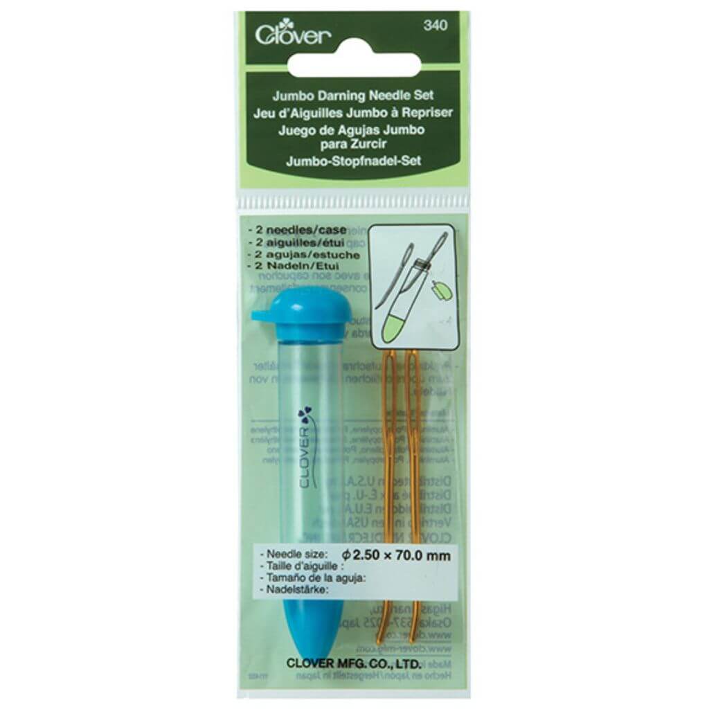 Clover Stopfnadel-Set Jumbo blau 2 St bei bei bei bei bei bei bei bei bei bei bei bei bei bei bei bei bei bei Lieblingsgarn