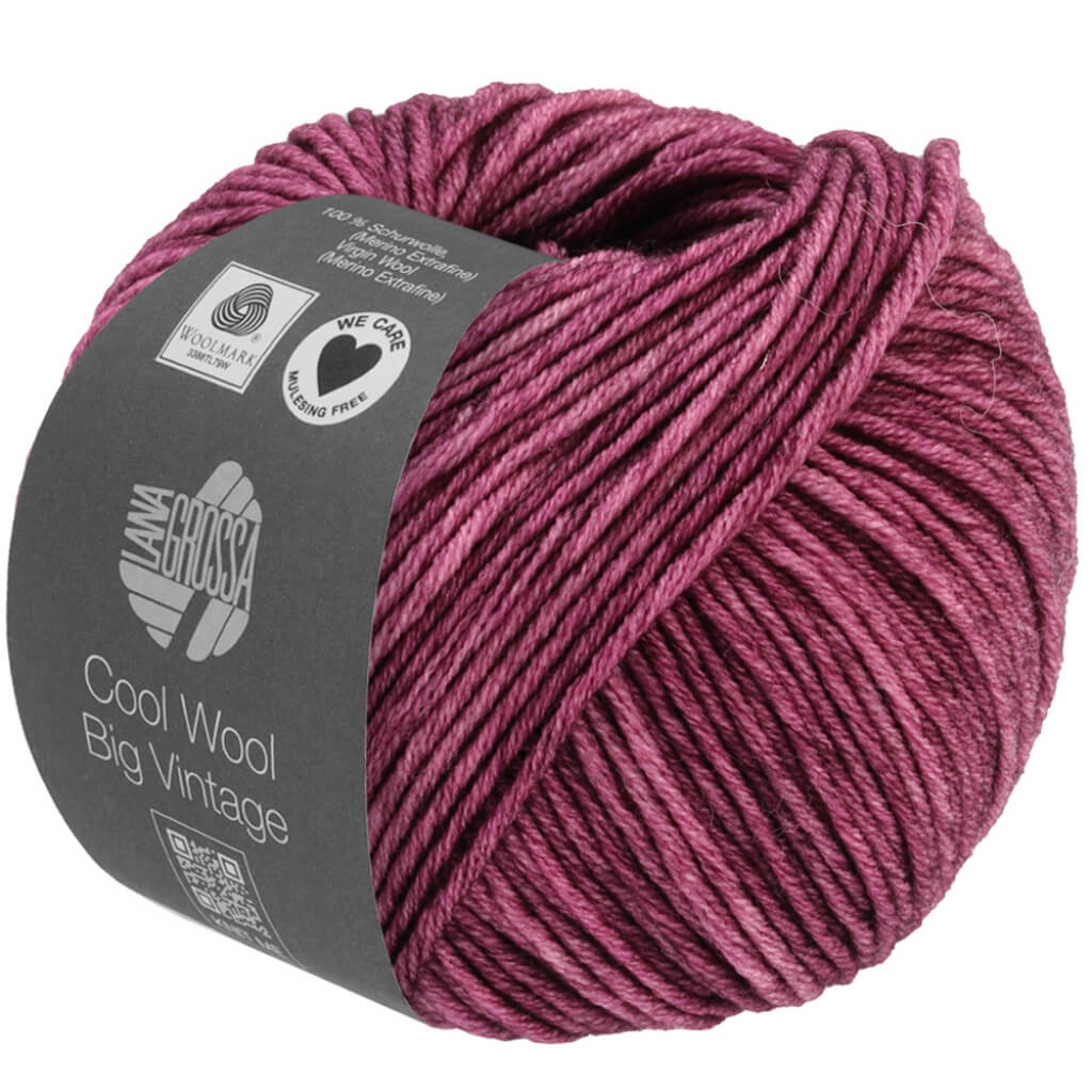 Lana Grossa 7165 - Pflaume Lana Grossa Cool Wool Big Vintage Lieblingsgarn